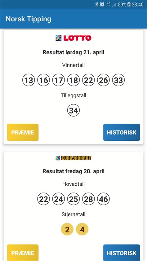 norsk tipping lotto resultater|Eurojackpot .
